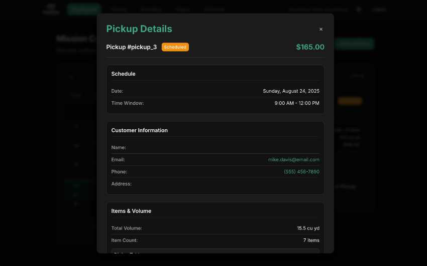 Mission Control demo 2